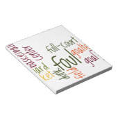 バスケットボールゲームビューティフル文字引用文 ノートパッド (アングル)