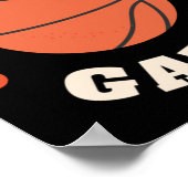 バスケットボールゲーム ポスター (角)