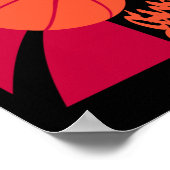 バスケットボールゲーム ポスター (角)