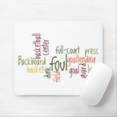 バスケットボールゲーム.png マウスパッド (マウス)