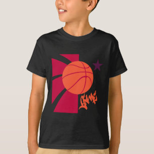 バスケットボールゲーム Tシャツ