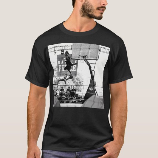 バスケットボールゲーム Tシャツ (正面)