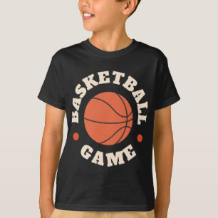 バスケットボールゲーム Tシャツ