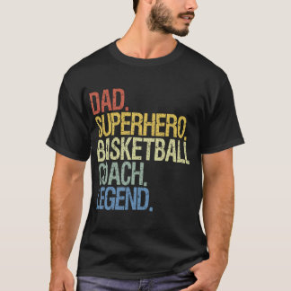 バスケットボールコーチパパ Tシャツ