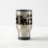 バスケットボールコーチマグby SRF トラベルマグ (中央)