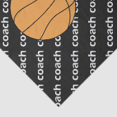 バスケットボールコーチ感謝していティッシュペーパー 薄葉紙 (詳細)