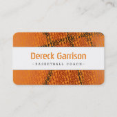 バスケットボールコーチ |スポモダンート 名刺 (正面)