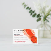 バスケットボールコーチ |スポーツトレーナー 名刺 (スタンド正面)