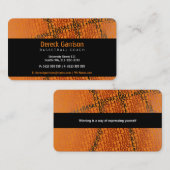 バスケットボールコーチ |スポーツ 名刺 (正面/裏面)