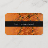 バスケットボールコーチ |スポーツ 名刺 (裏面)