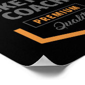 バスケットボールコーチ ポスター (角)