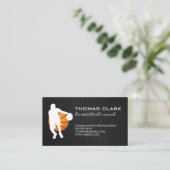 バスケットボールコーチ 名刺 (スタンド正面)