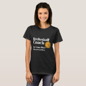 バスケットボールコーチ Tシャツ (正面フル)