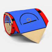 バスケットボールコートのタイ ネクタイ (ロール)