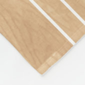 バスケットボールコートのパーソナライズなバスケットボール選手 フリースブランケット (角)