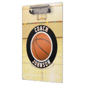 バスケットボールコートチームコーチ クリップボード (左)