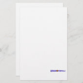 バスケットボールコートロゴ 便箋 (正面/裏面)