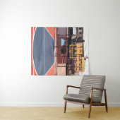 バスケットボールコート |バスケットボール好き |かわいい贈り物 タペストリー (インサイチュ(横))