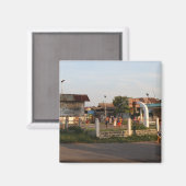 バスケットボールコート マグネット (正面/裏面)