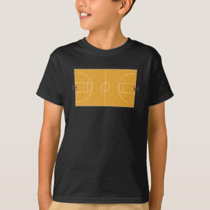 バスケットボールコート Tシャツ