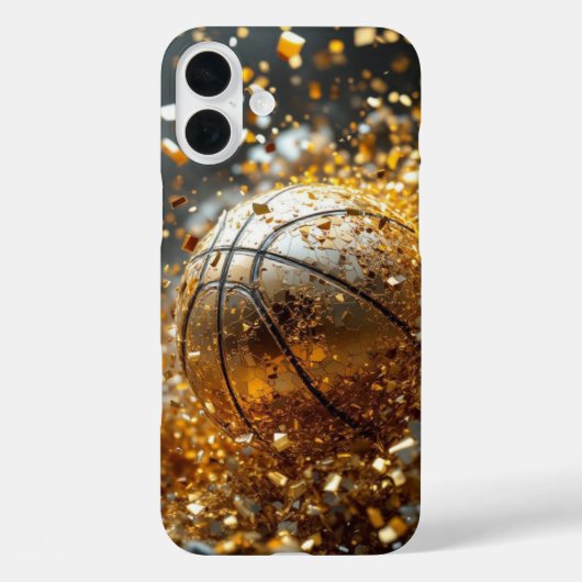 バスケットボールゴールデンバスケ Case-Mate iPhoneケース (裏面)