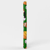 バスケットボールサッカーベースボールスポーツテーマ Case-Mate iPhoneケース (裏面/右)