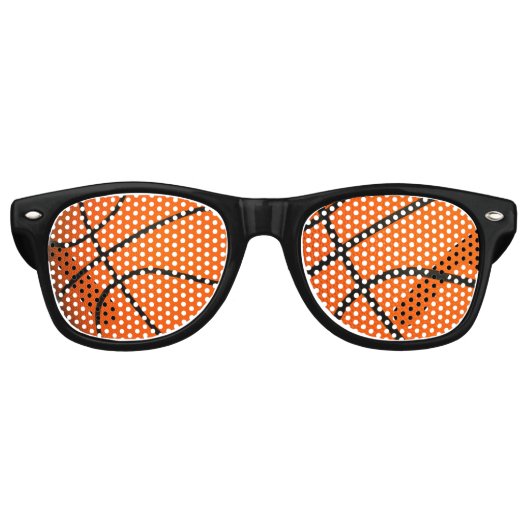 バスケットボールサングラス レトロサングラス (正面)