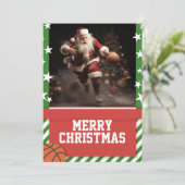 バスケットボールサンタクロース シーズンカード (スタンド正面)