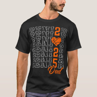バスケットボールシニアパパ卒業クラス2025セン Tシャツ