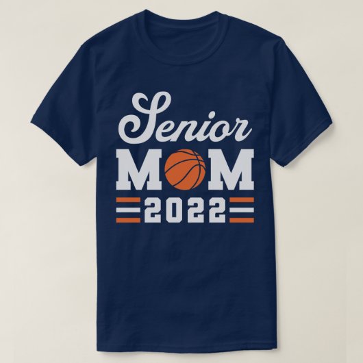 バスケットボールシニアマバスケ母2022クラス Tシャツ (デザイン正面)