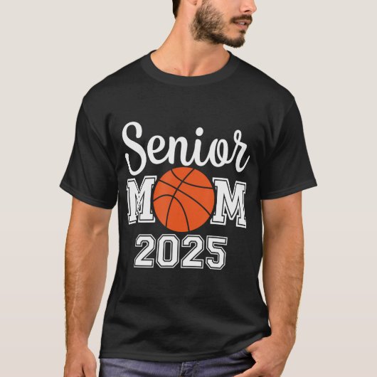 バスケットボールシニアママ2025卒業クラスの202 Tシャツ (正面)