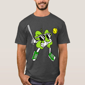 バスケットボールシャムロックラッキークローバーアイリッシュSt patricks Tシャツ