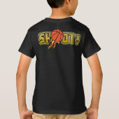 バスケットボールシュート Tシャツ (裏面)