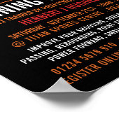 バスケットボールショット、バスケットボール練習場 ポスター (角)