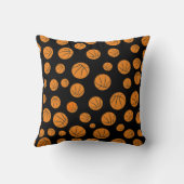 バスケットボールシームレスパターン クッション (裏面)