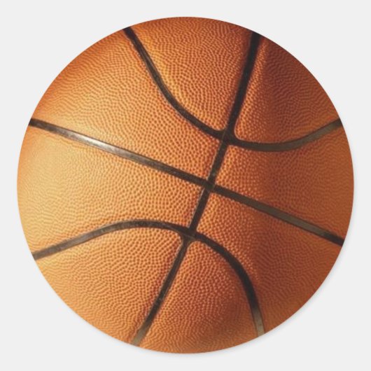 バスケットボールシール ラウンドシール (正面)