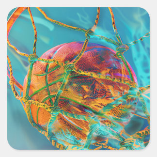 バスケットボールスウィッシュのシール スクエアシール