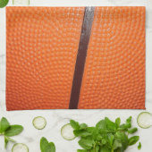 バスケットボールスキン キッチンタオル (折り畳み)