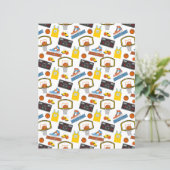 バスケットボールスクラップブック紙 (スタンド正面)