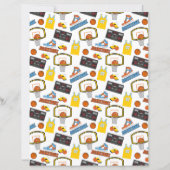 バスケットボールスクラップブック紙 (正面)