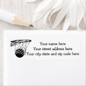 バスケットボールスコア ラベル (インサイチュ)