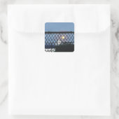 バスケットボールスタンプ スクエアシール (バッグ)