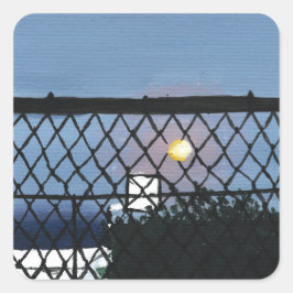 バスケットボールスタンプ スクエアシール