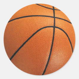 バスケットボールスタンプ ラウンドシール