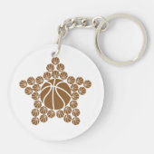 バスケットボールスター キーホルダー (裏面)