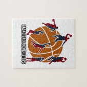 バスケットボールストップは ジグソーパズル (横)