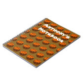 バスケットボールスパイラルノート ノートブック (左側)