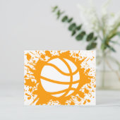 バスケットボールスプラッツ ポストカード (スタンド正面)