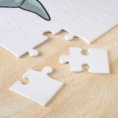 バスケットボールスポーツでイルカ ジグソーパズル (側面)