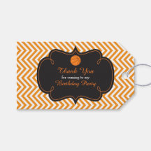 バスケットボールスポーツオレンジギフトラベル